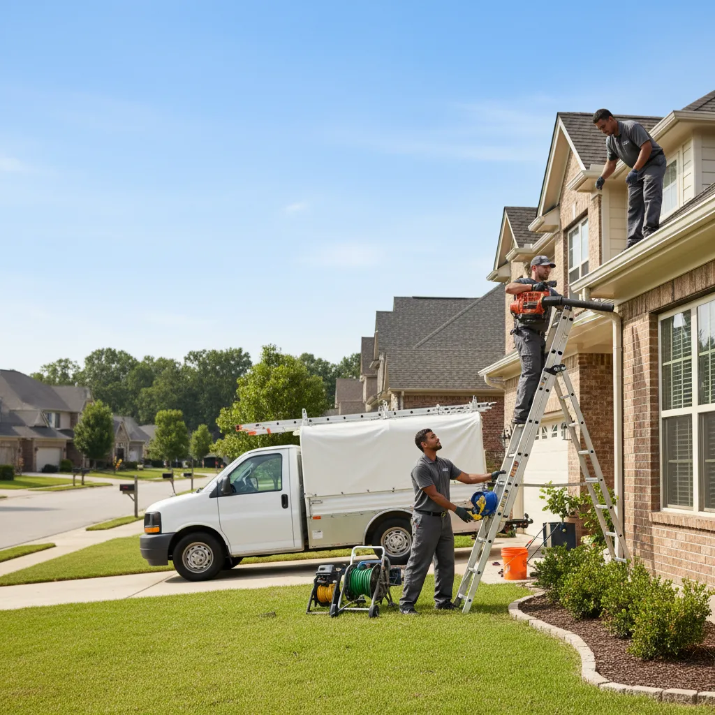 Home Gutter Service in Lewisville, NC near me